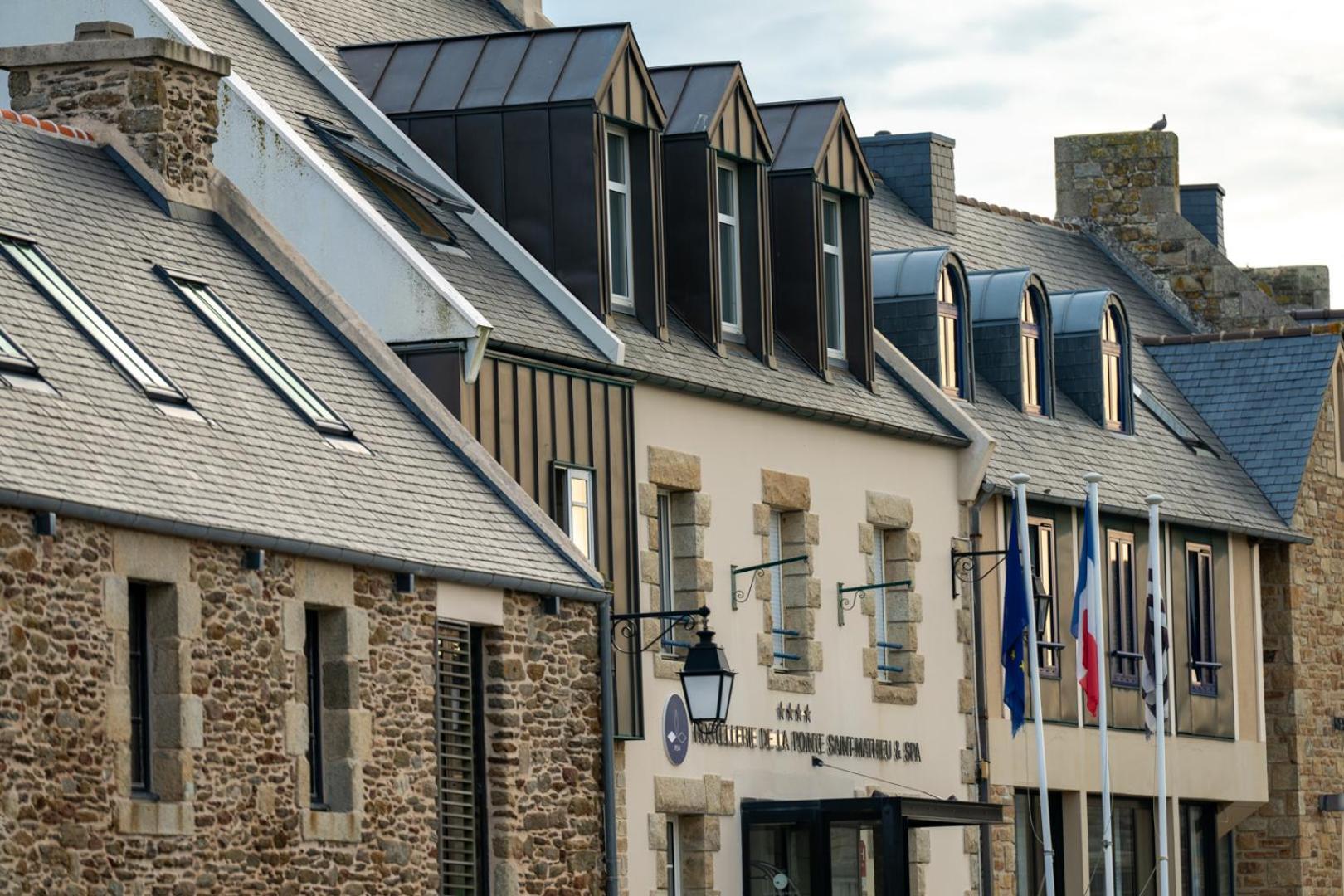 Hostellerie De La Pointe Saint-Mathieu - Spa & Restaurant Plougonvelin Exteriér fotografie